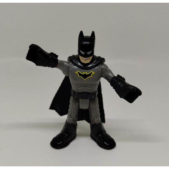 Imaginext DC Super Friends Batman Penguin Harley Quinn Bane Figures - Picture 2 of 9